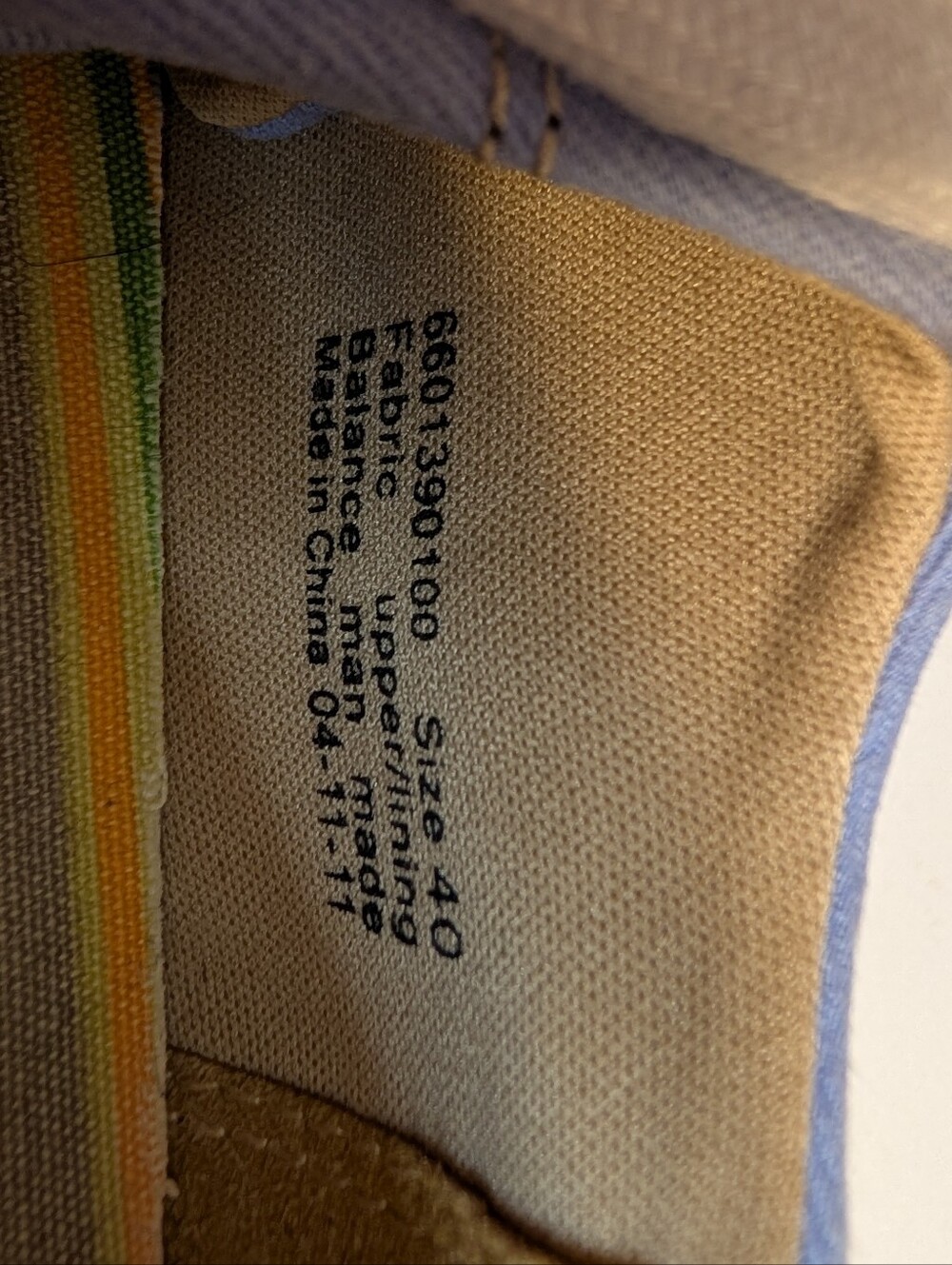 Light Blue Canvas Lace-Up Sneakers - Picture 6 of 10